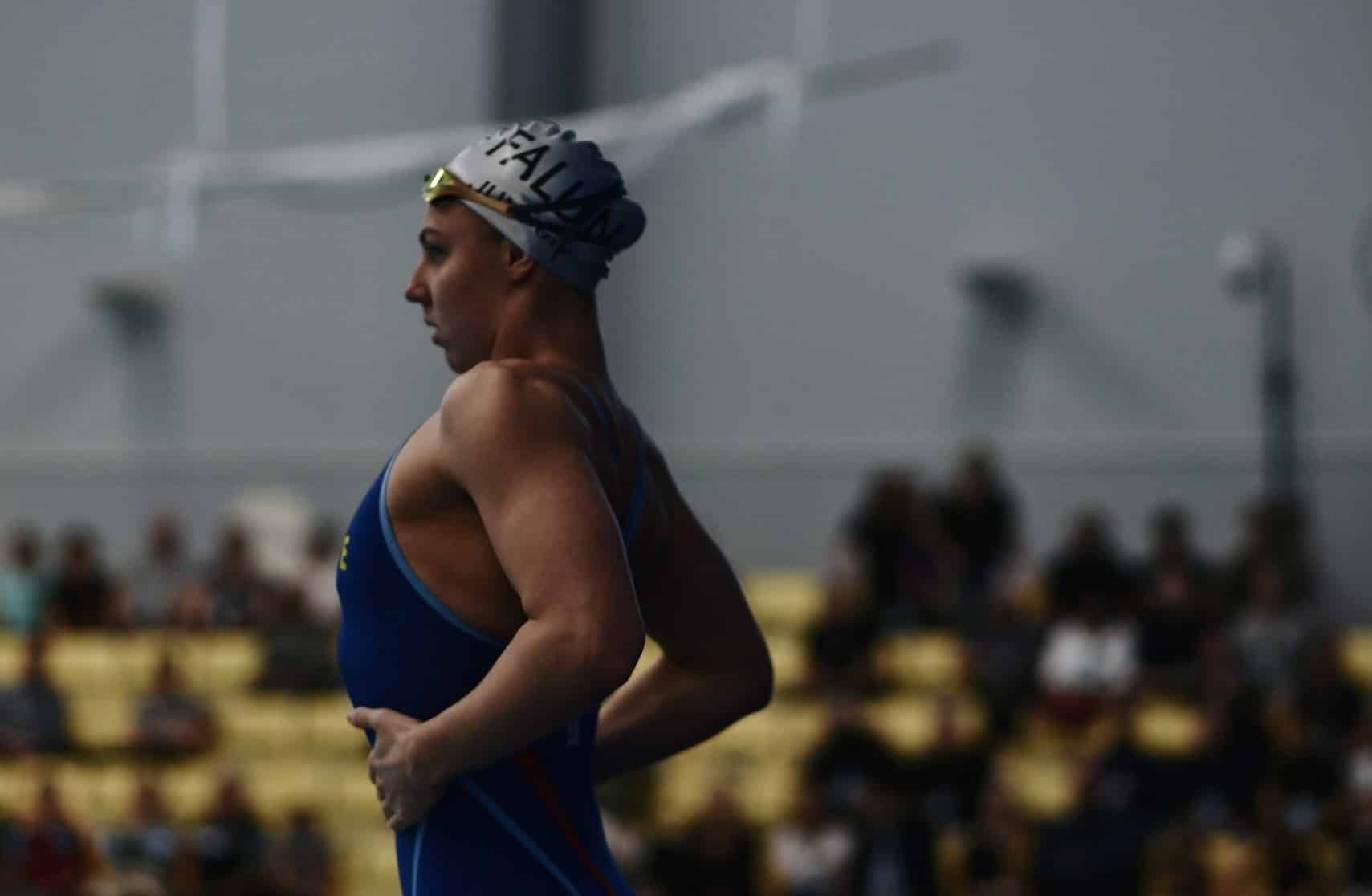 Sara Junevik interviewed about background, long-termism and swimming career